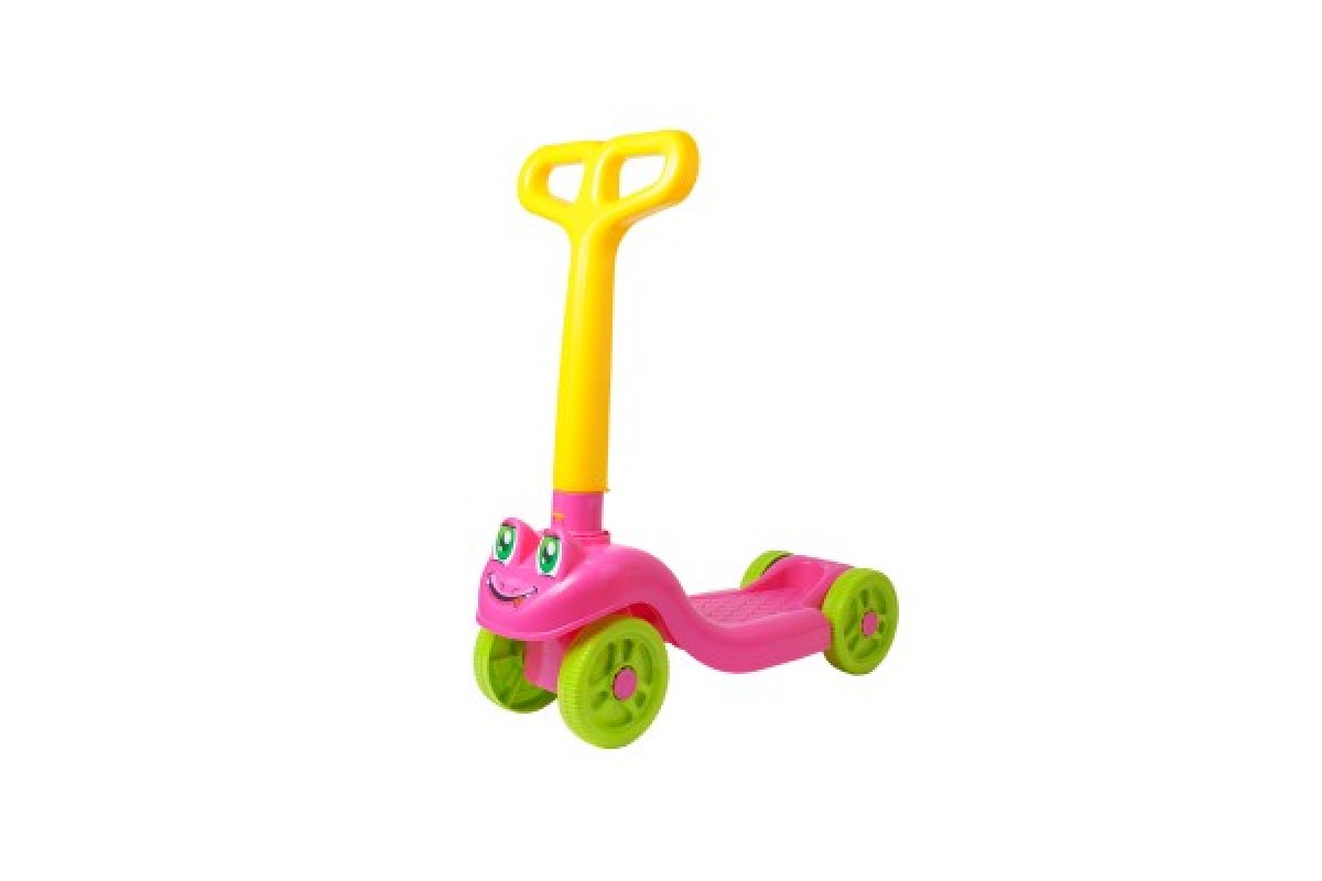 ≡ Самокат для малышей 【Toyexpress】 Самокат для малюків рожевий ТехноК ...
