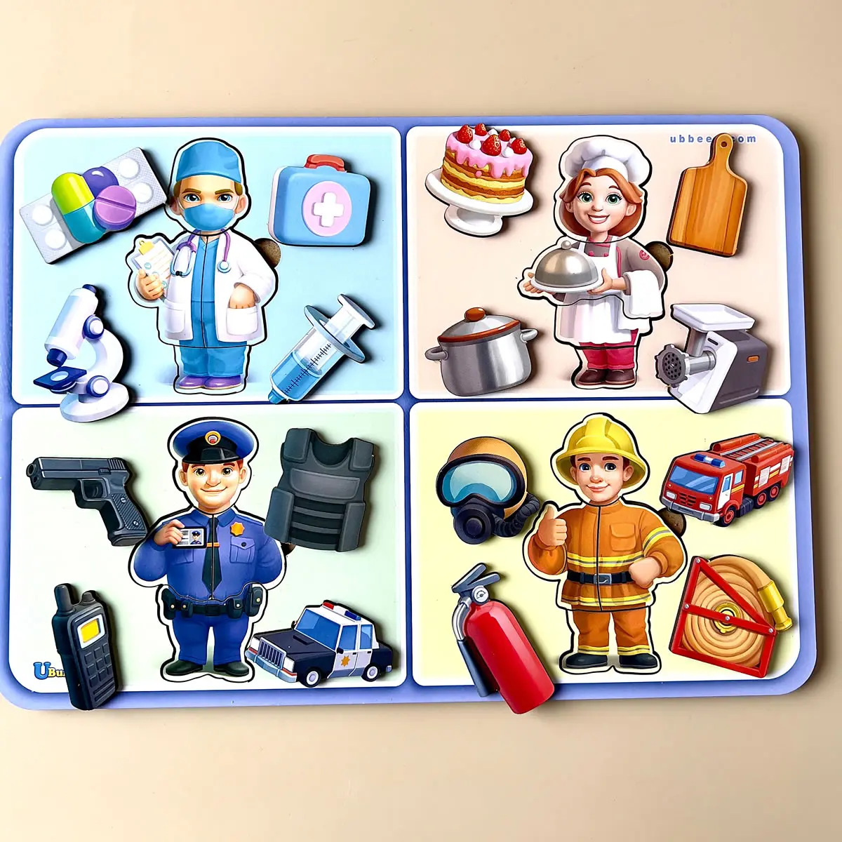 ≡ Развивающая игра Профессии 【Toyexpress】 Ubumblebees ПСФ160 купить в ...