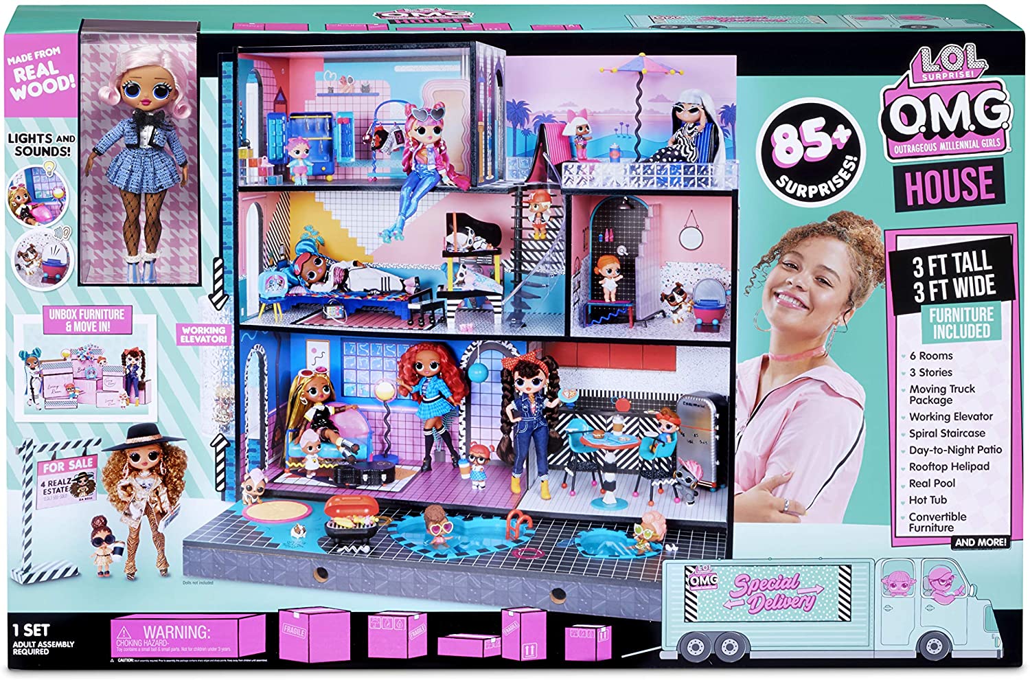 Lol dollhouse mansion online