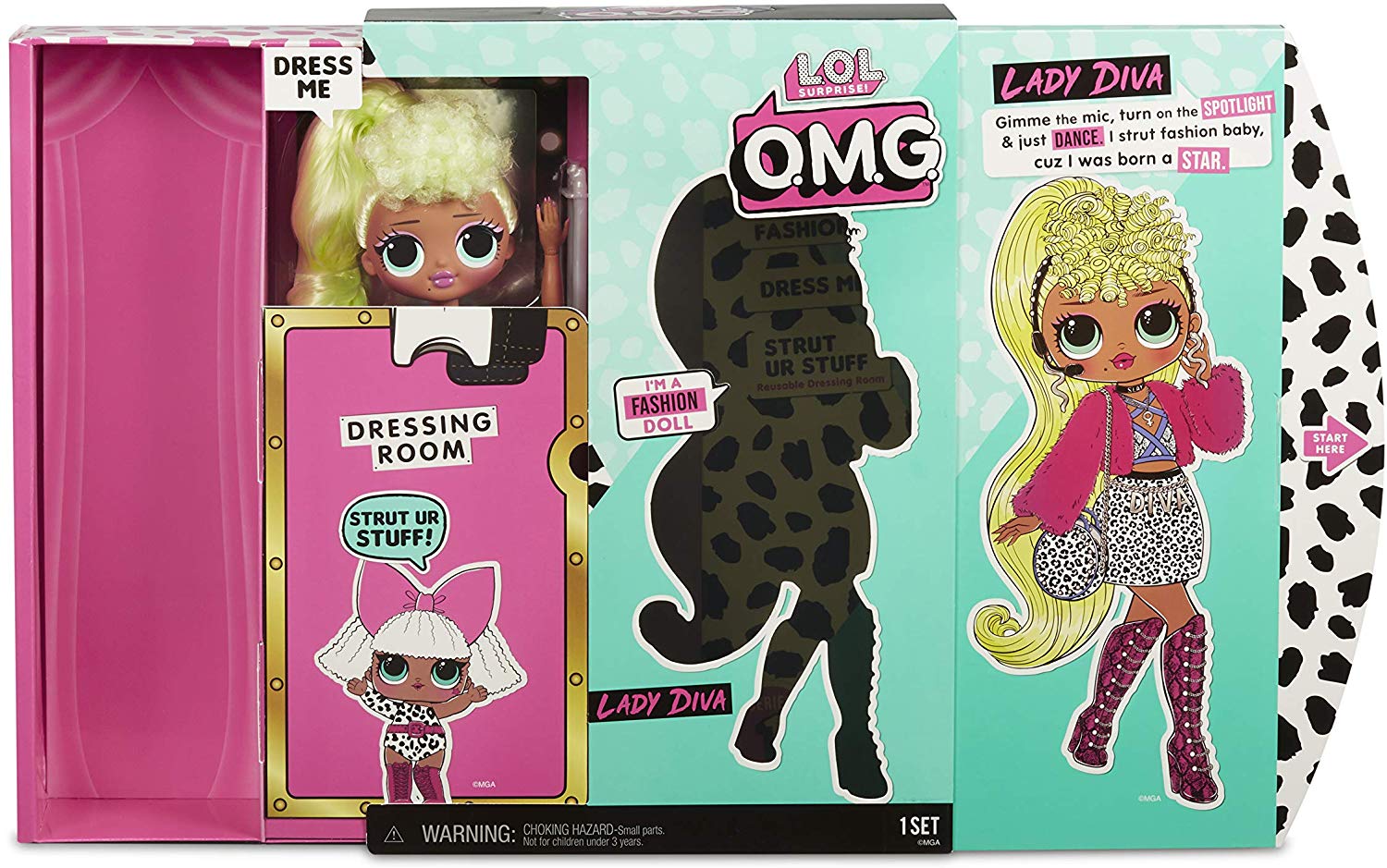 L.O.L. Surprise O.M.G. Lady Diva Fashion Doll