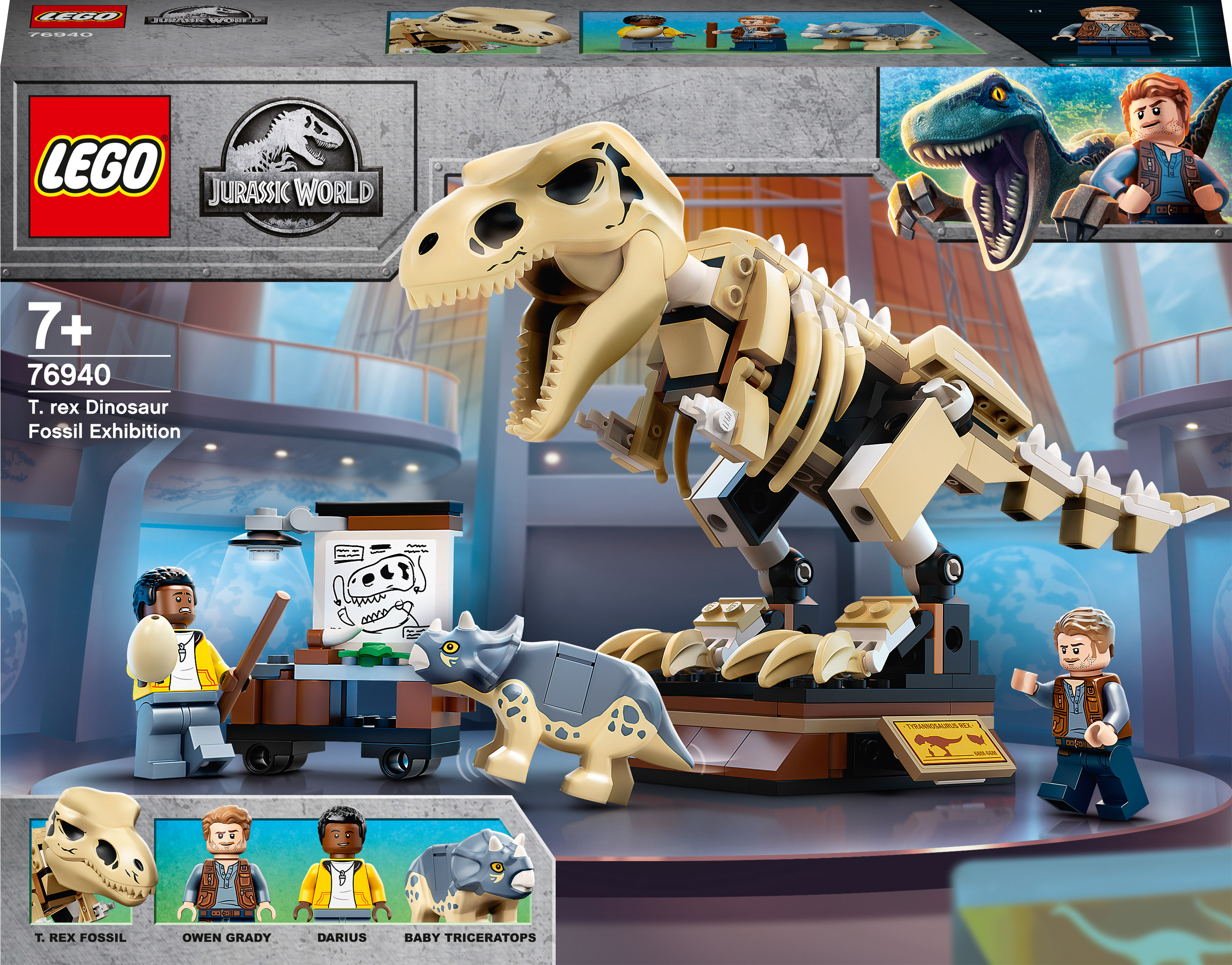 ≡ Конструктор Лего Выставочный скелет тираннозавра 【Toyexpress】 Lego ...